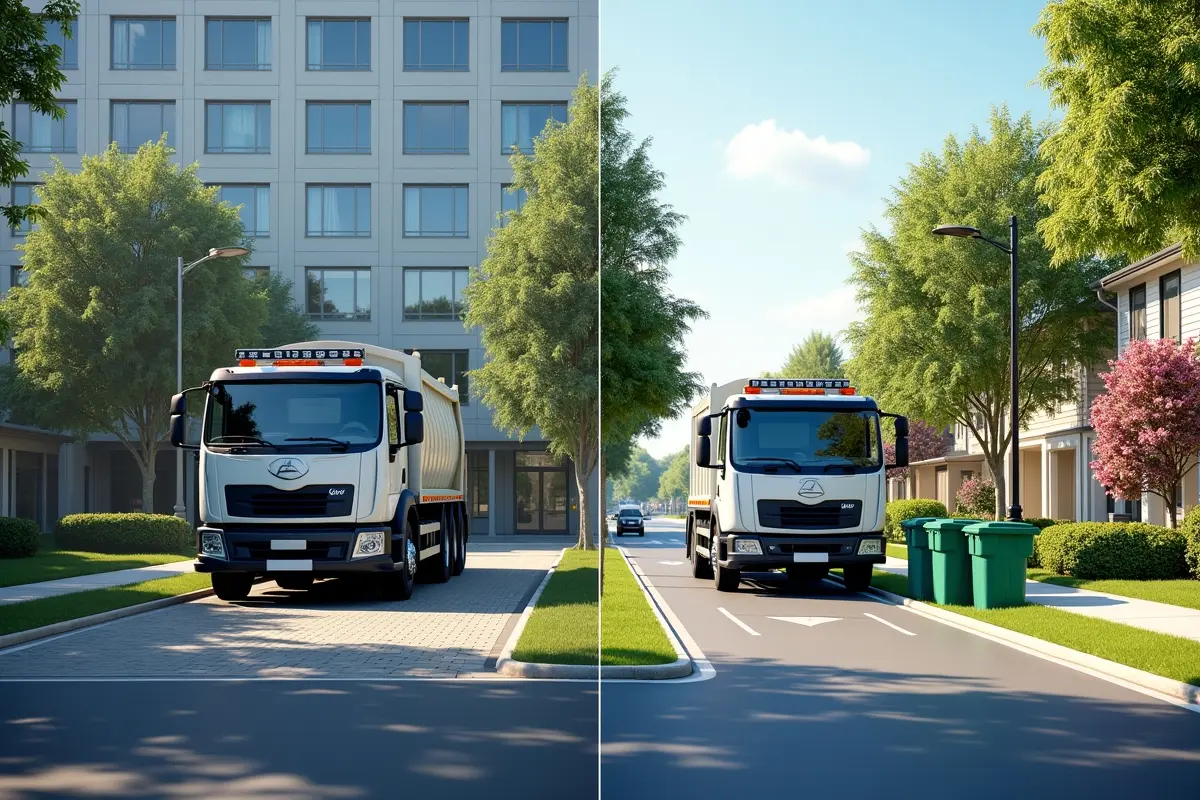 Commercial vs Residential Waste Collection