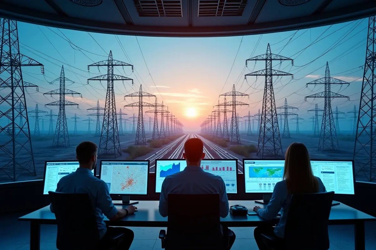 people monitoring energy efficiency