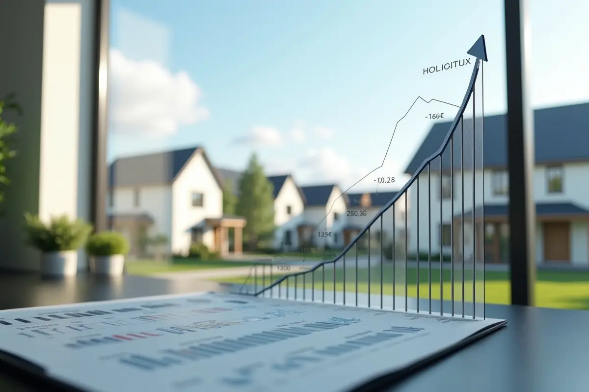housing market graph evolving