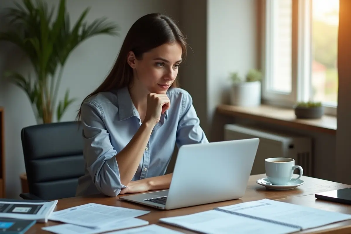 borrower reviewing different personal loan types available today