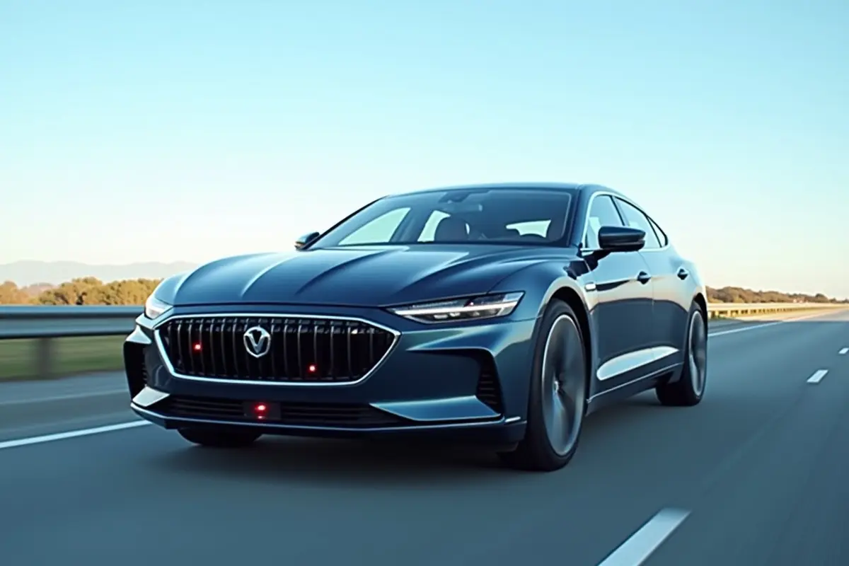 Car with advanced driver assistance safety features