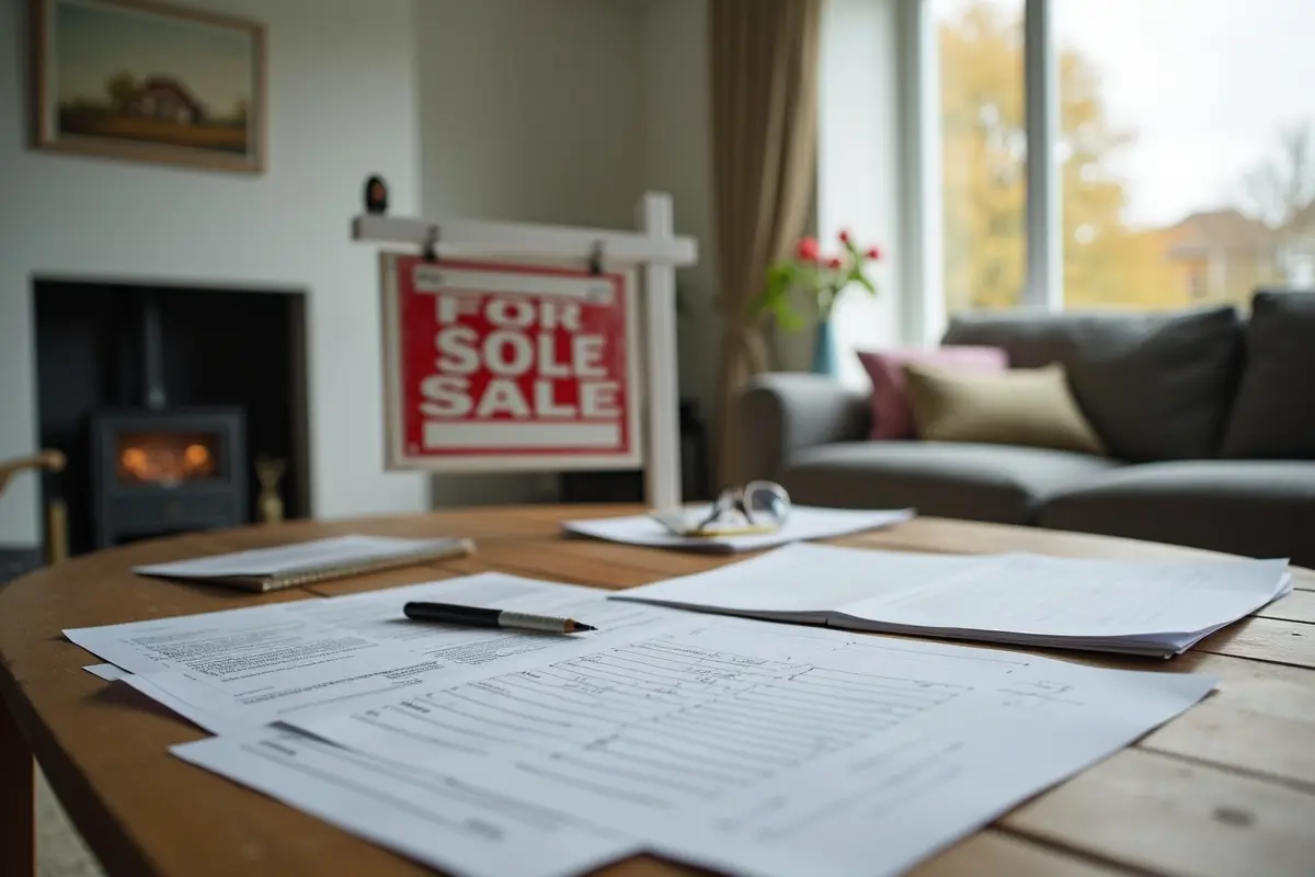 homeowner following common steps for a smooth home selling process